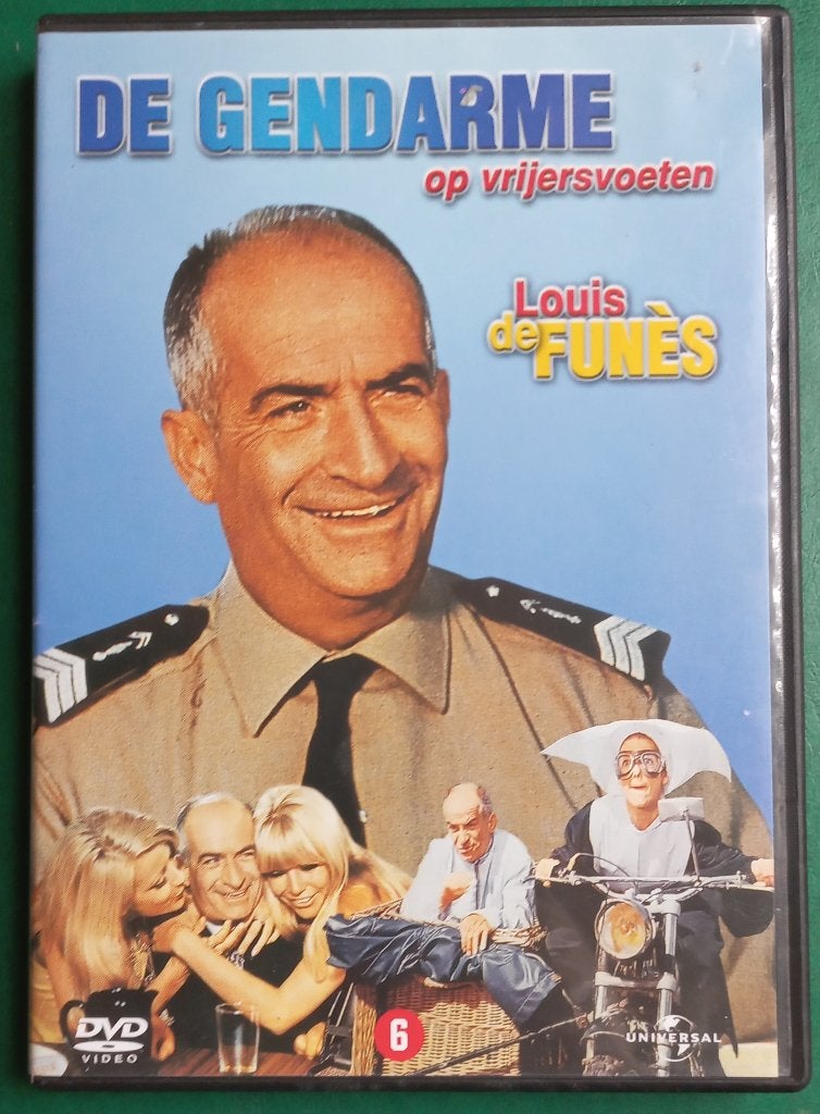 De Gendarme op Vrijersvoeten (1968), 1960 tot 1980, Ophalen of Verzenden, Zo goed als nieuw, Komedie