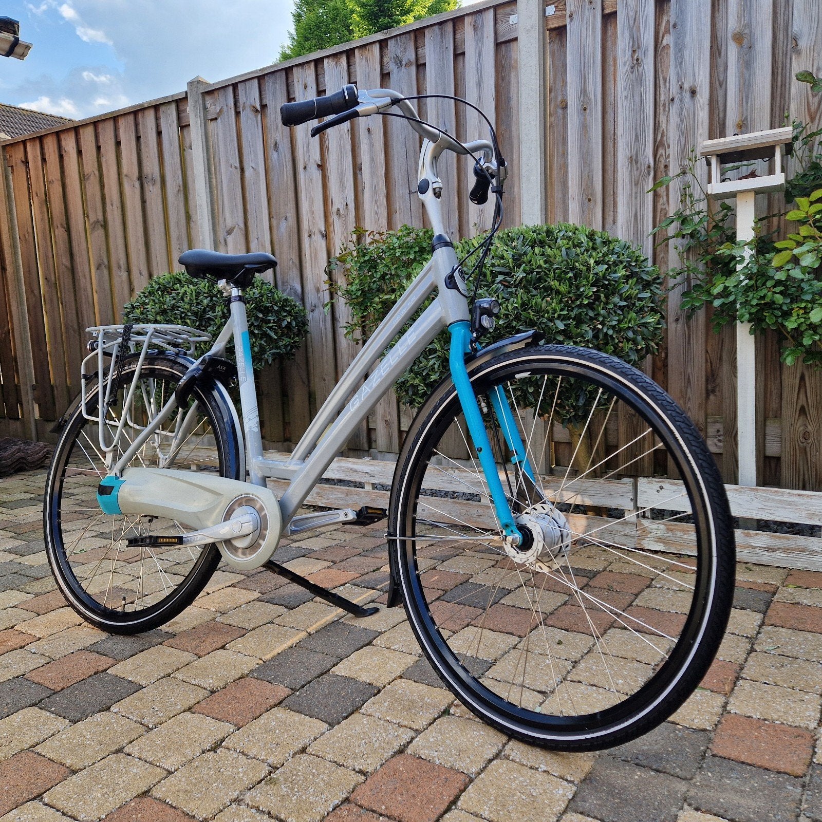 Gazelle Chamonix pure Damesfiets 57cm, Versnellingen, Zo goed als nieuw, Gazelle, 56 cm of meer