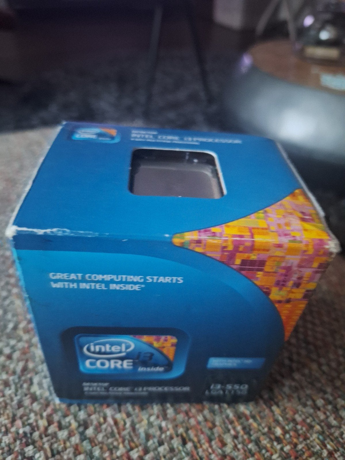 Intel Core i3-550 Processor (LGA1156), Computers en Software, Processors, Gebruikt, Intel Core i3-550, Ophalen of Verzenden, 2-core