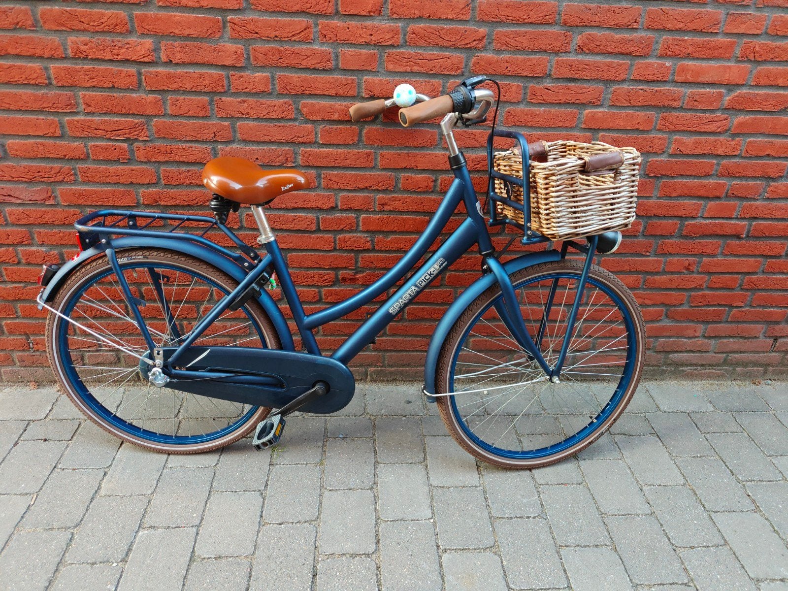 Sparta Pick-Up Damesfiets met Mand - Zo goed als nieuw, Ophalen, Terugtraprem, Sparta, Versnellingen