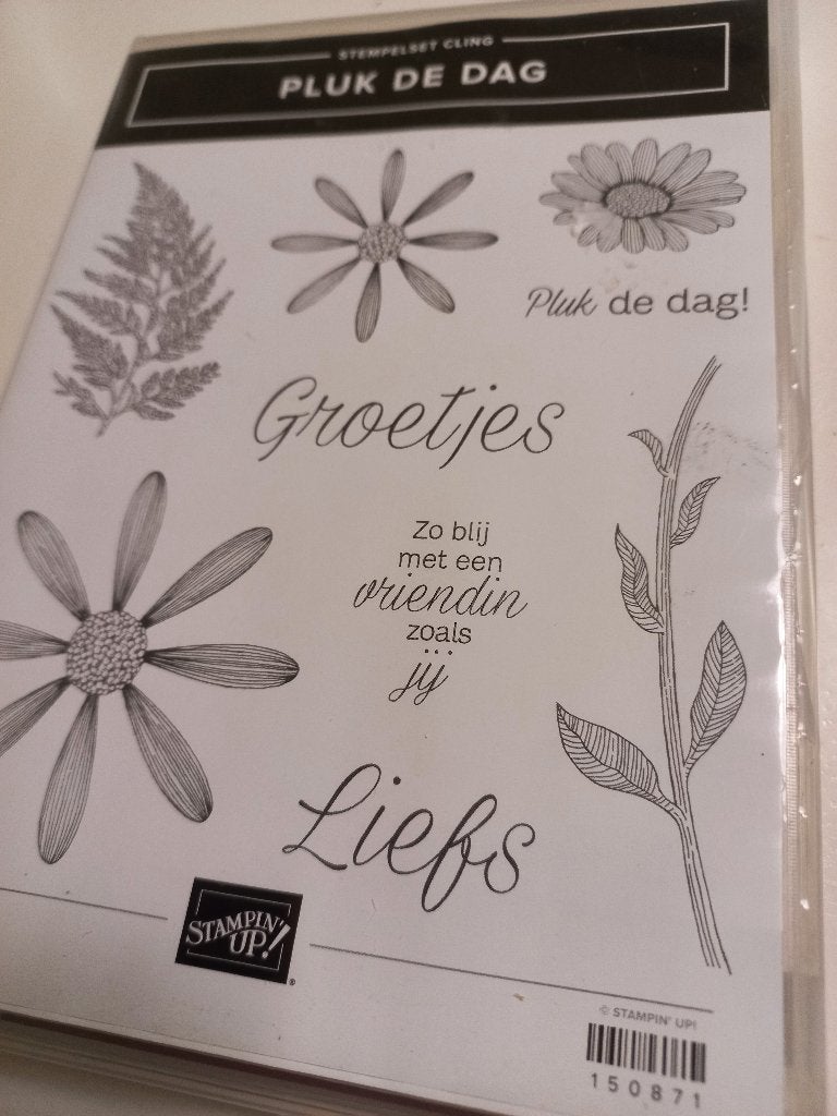 stampin'up Pluk de dag, Ophalen of Verzenden, Gebruikt, Overige typen