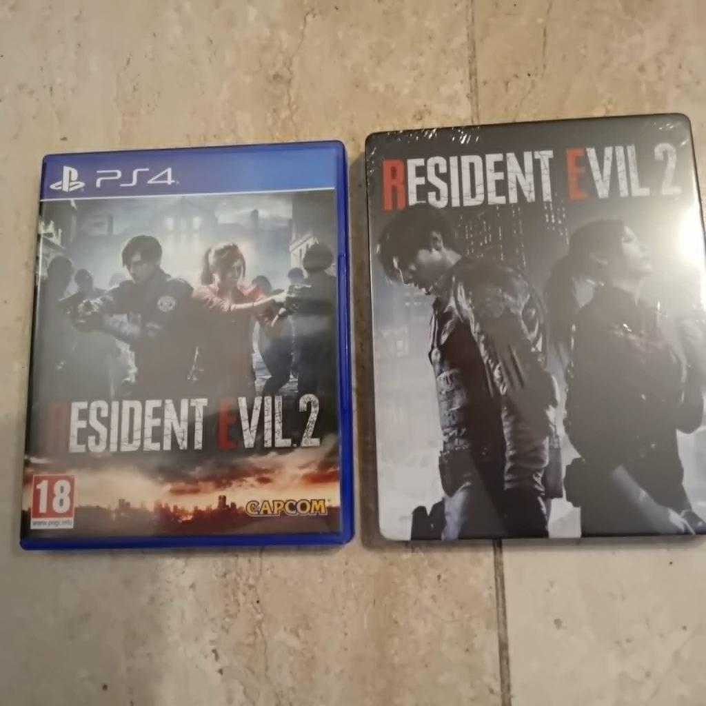 Resident Evil 2 + Steelbook (sealed) voor Ps4, Spelcomputers en Games, Games | Sony PlayStation 4, Ophalen, Vanaf 18 jaar, Overige genres