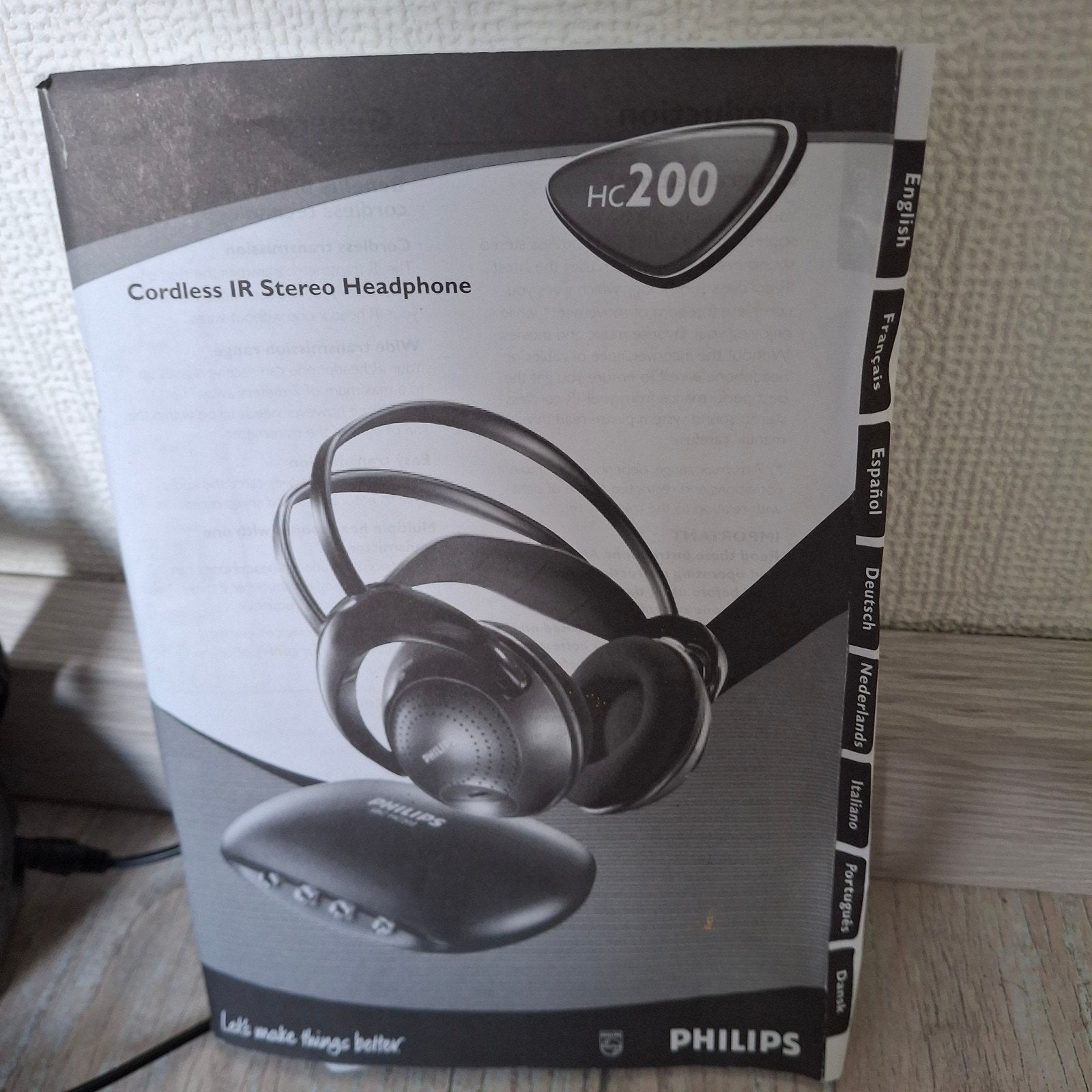 Philips audio headset., Ophalen of Verzenden, 100 cm of meer, 50 Hz, Philips