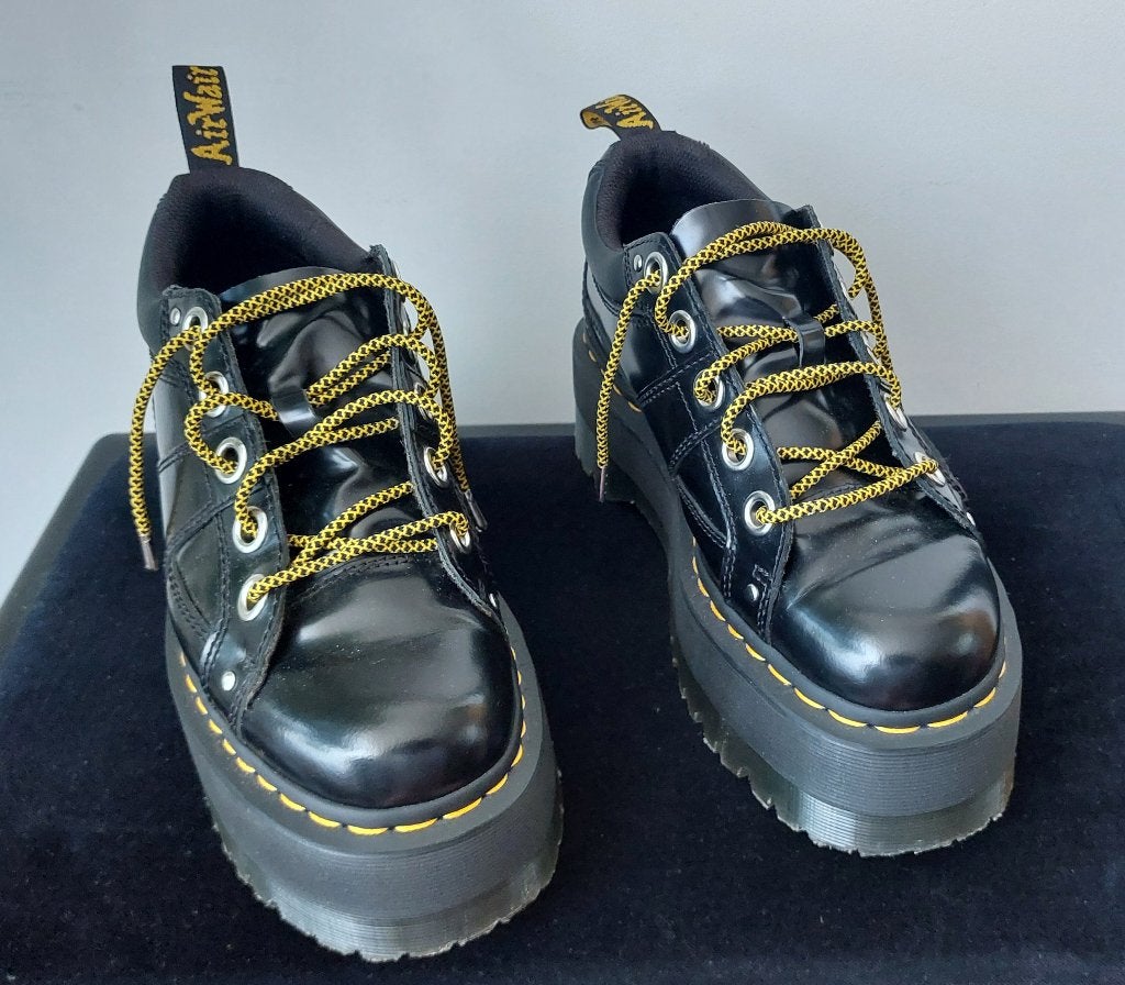 Dr. Martens Quad Max maat 41, Kleding | Dames, Zwart, Ophalen of Verzenden, Dr. Martens, Zo goed als nieuw