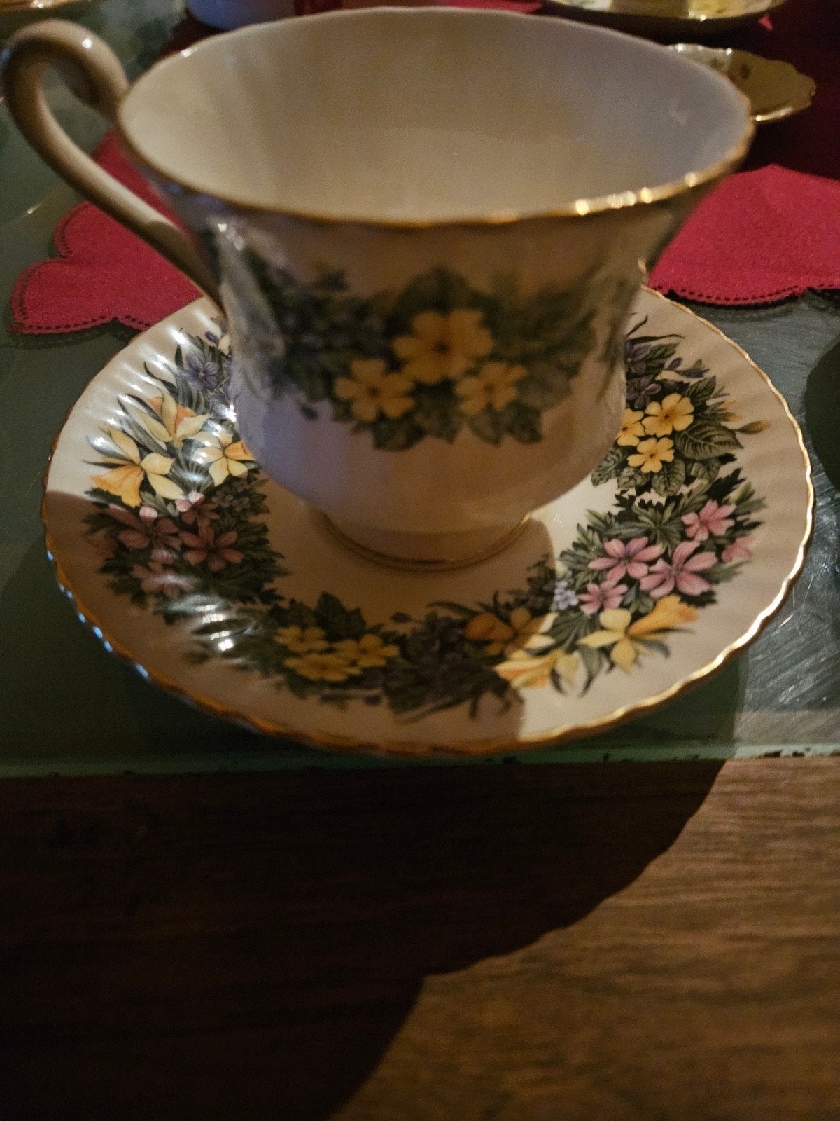 Vintage Paragon The Glen Thee kop en schotel, Ophalen