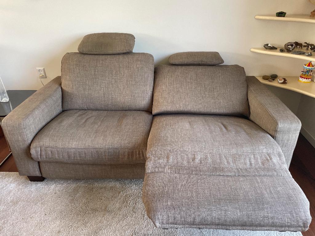 Mooie 2 1/2 zitbank te koop., Ophalen, Gebruikt, Hout, 150 tot 200 cm
