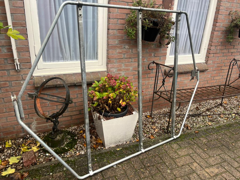 Imperiaal voor vouwwagen Jamet, Ophalen, Gebruikt