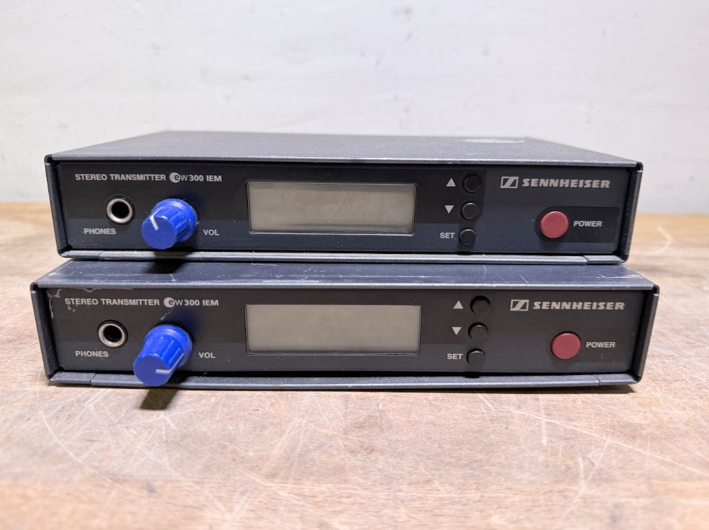 2x Sennheiser EW300 IEM in-ear transmitter, Muziek en Instrumenten, Microfoons, Ophalen of Verzenden, Gebruikt, Overige typen
