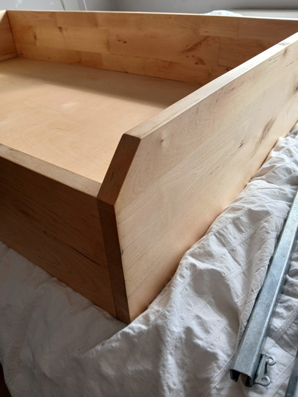 Ikea  voor pax kast een kompliment houten la 100x58, Ophalen, Eenpersoons