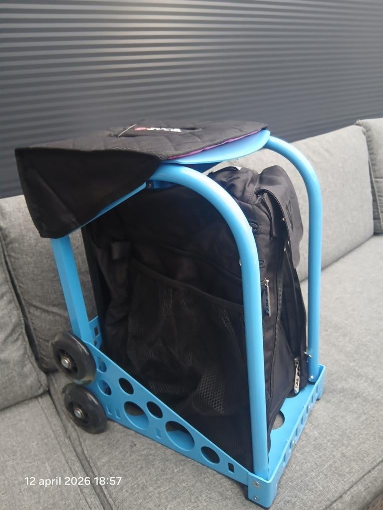 Zuca Sport Frame met tas - Blauw, Kinderen en Baby's, Buggy's, Ophalen, Gebruikt, Overige merken