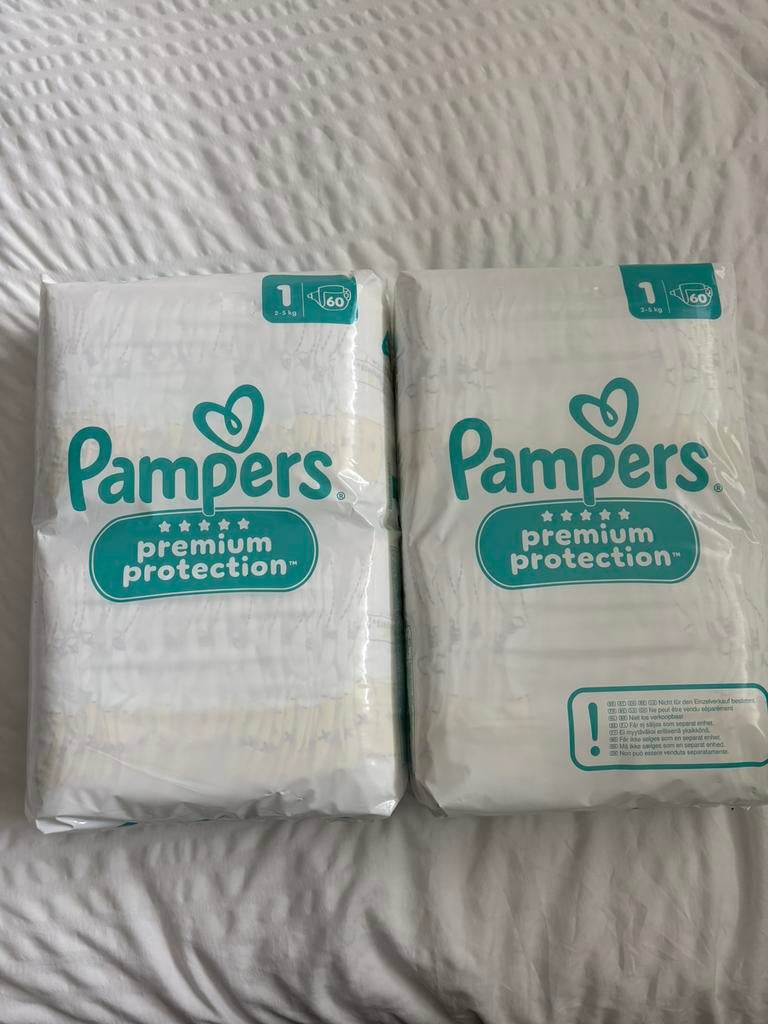 Pampers maat 1 NIEUW!, Ophalen, Zo goed als nieuw, Overige typen