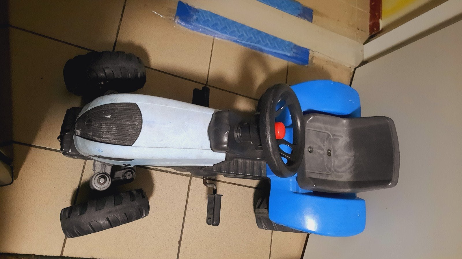 Leuke John Deere traptractor voor kinderen. Ideaal voor uren, Ophalen of Verzenden, Overige schalen, Onderdeel