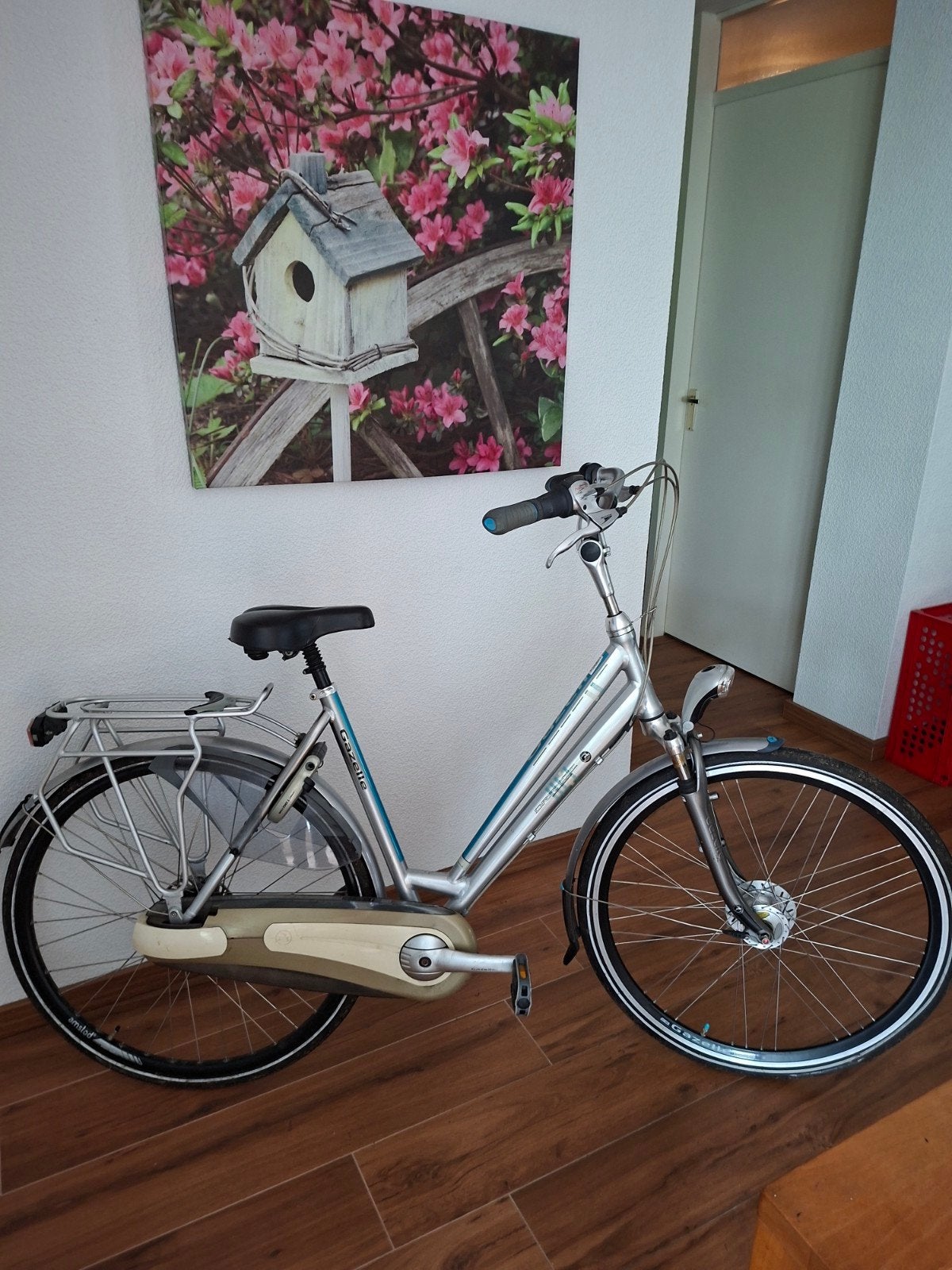 Gazelle Orange Damesfiets - 8 versnellingen, naafdynamo, Ophalen