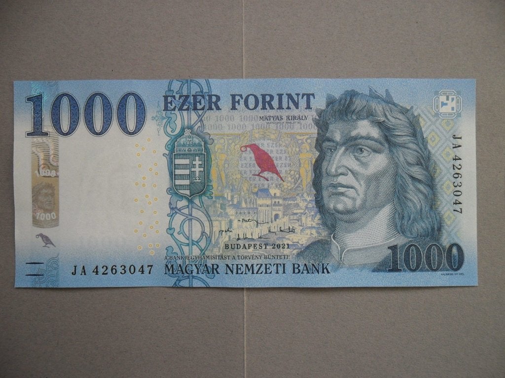 Hongarije #203c [2021] / 1000 forint UNC, Verzenden, Hongarije, Los biljet