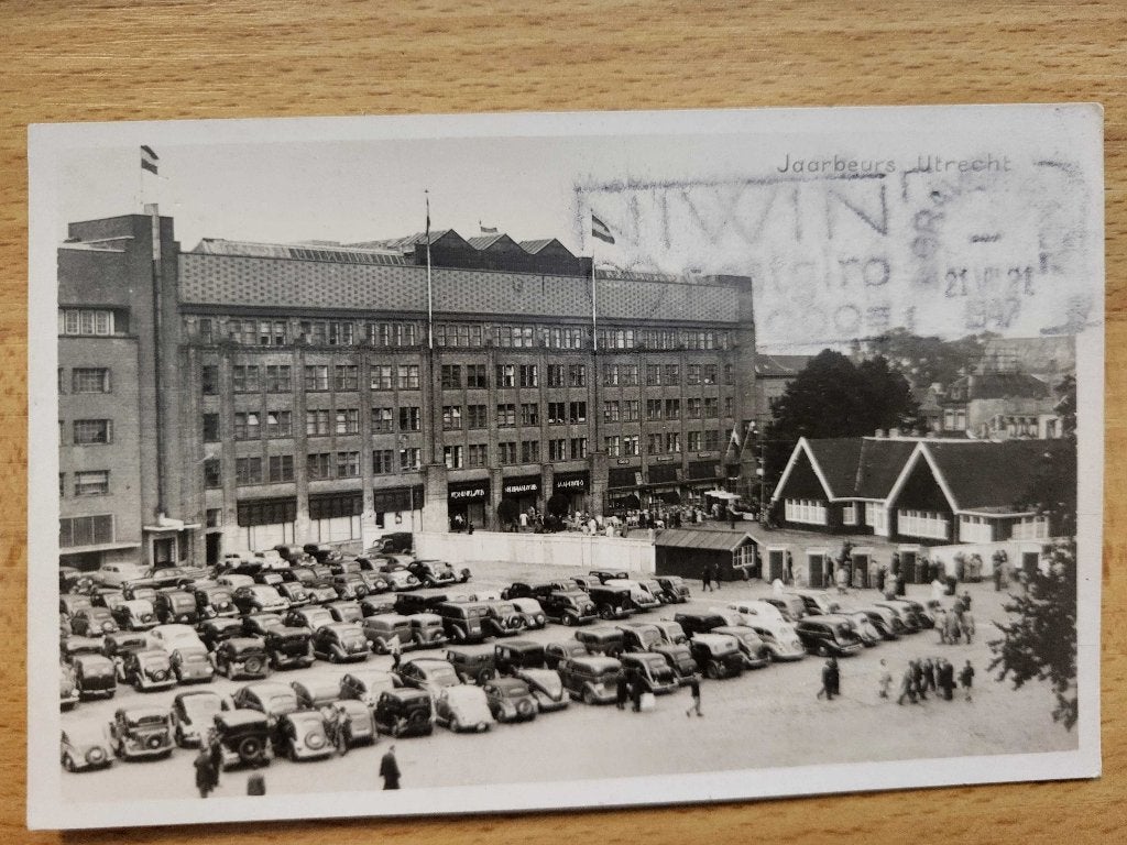 ansicht Jaarbeurs Utrecht autos, Verzamelen, Ophalen, Voor 1920, Utrecht