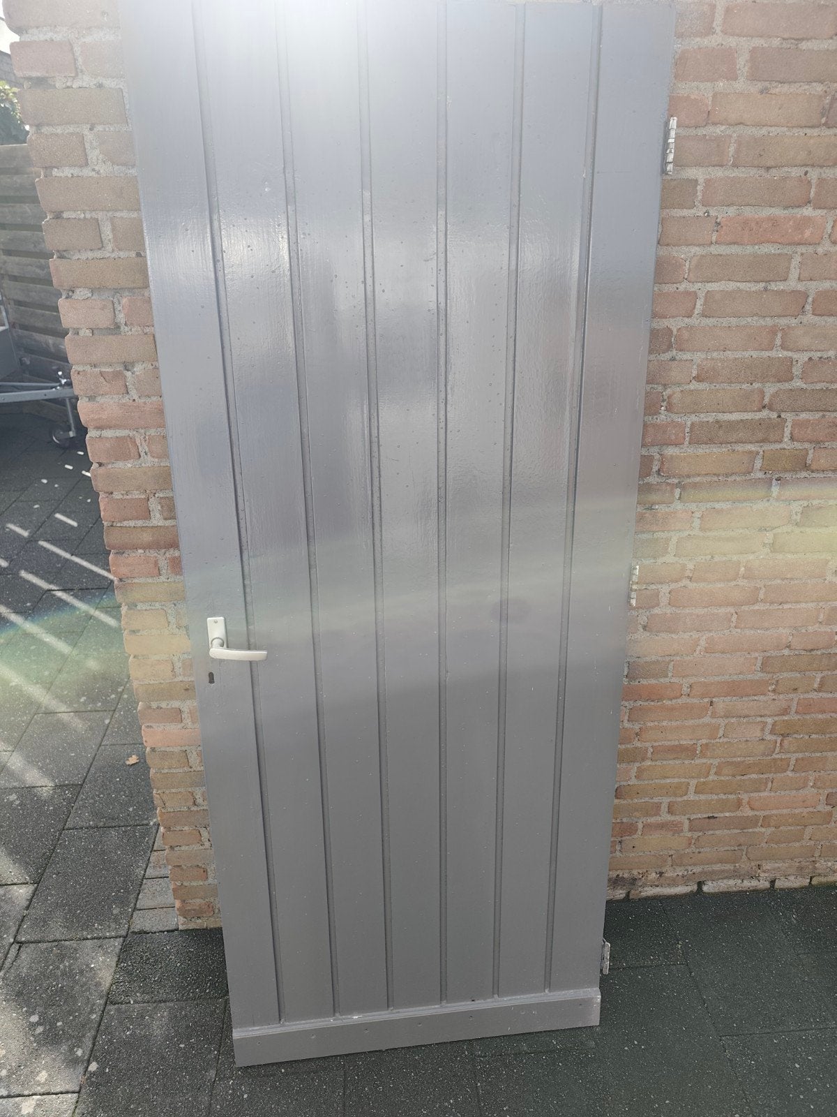 GRATIS schuurdeur 87x212
Oosterwolde, Ophalen, Gebruikt, Buitendeur, 200 tot 215 cm
