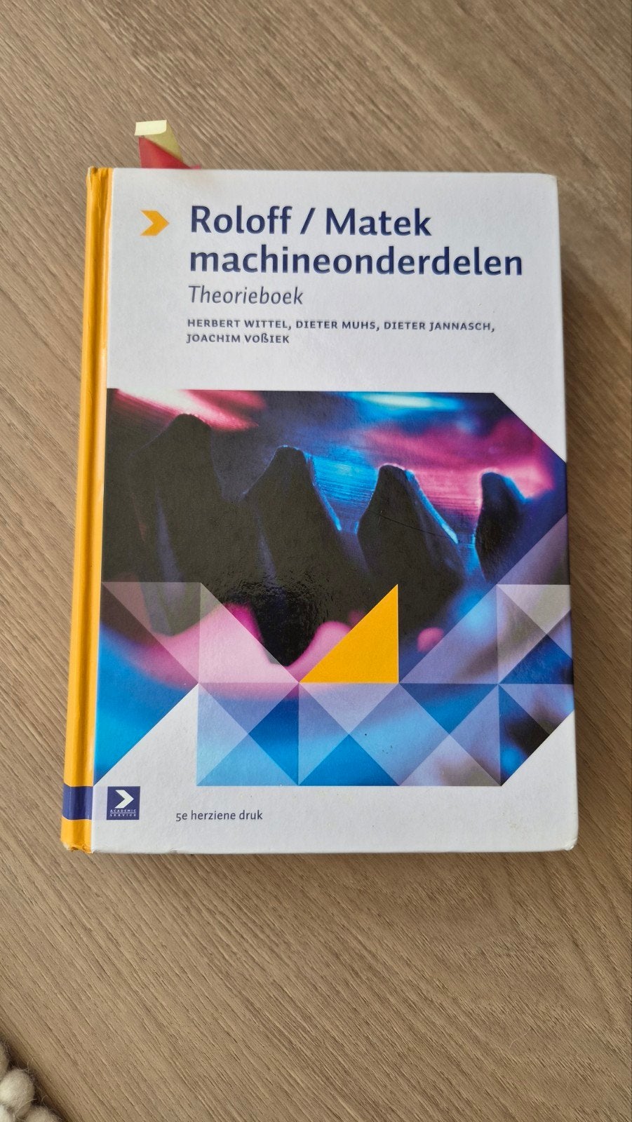 Roloff/Matek Machineonderdelen Theorieboek - 5e druk, Boeken, Herbert Wittel, Dieter Muhs, Dieter Jannasch, Joachim Voßiek, Zo goed als nieuw