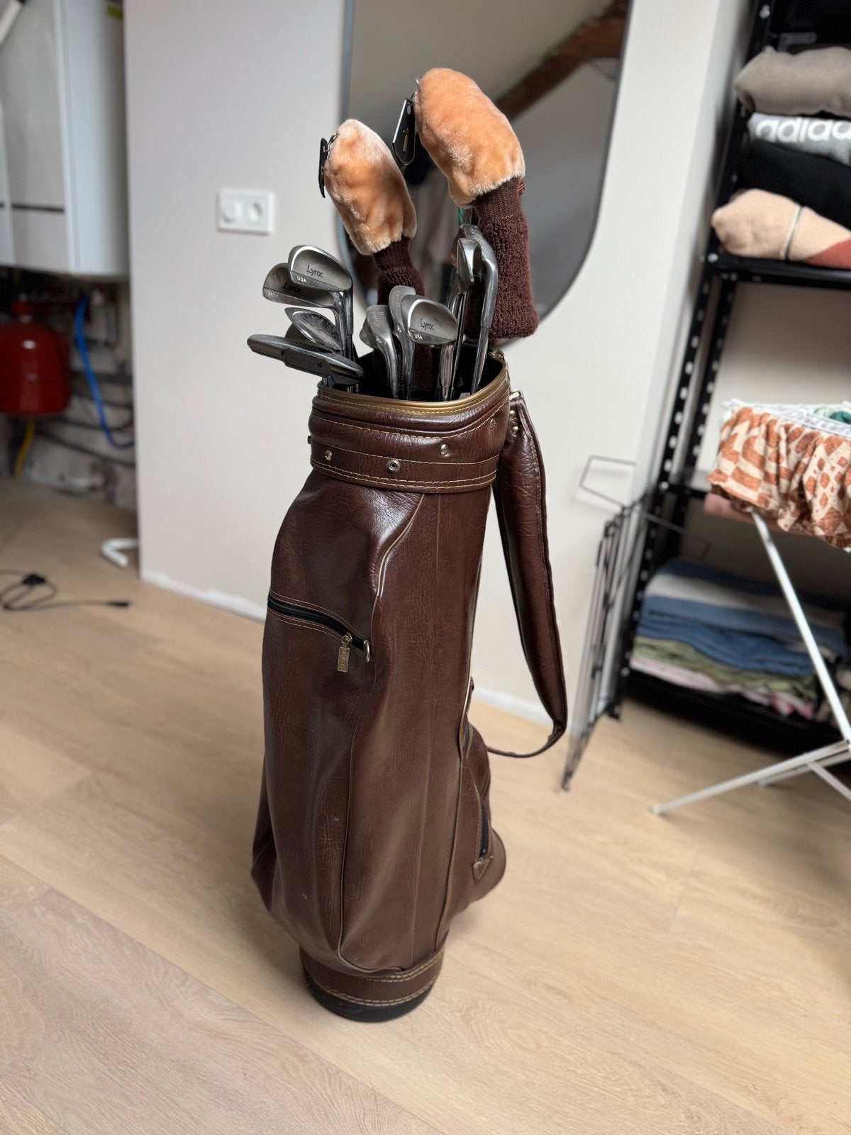 Complete golfset Lynx met tas en headcovers