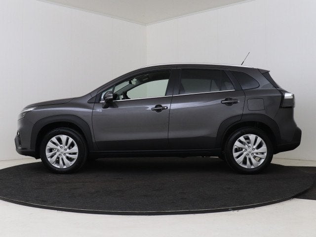Suzuki S-Cross 1.4 Boosterjet Select Smart Hybrid | Voorraad, Auto's, Voorwielaandrijving, Stof, Zwart, 4 cilinders