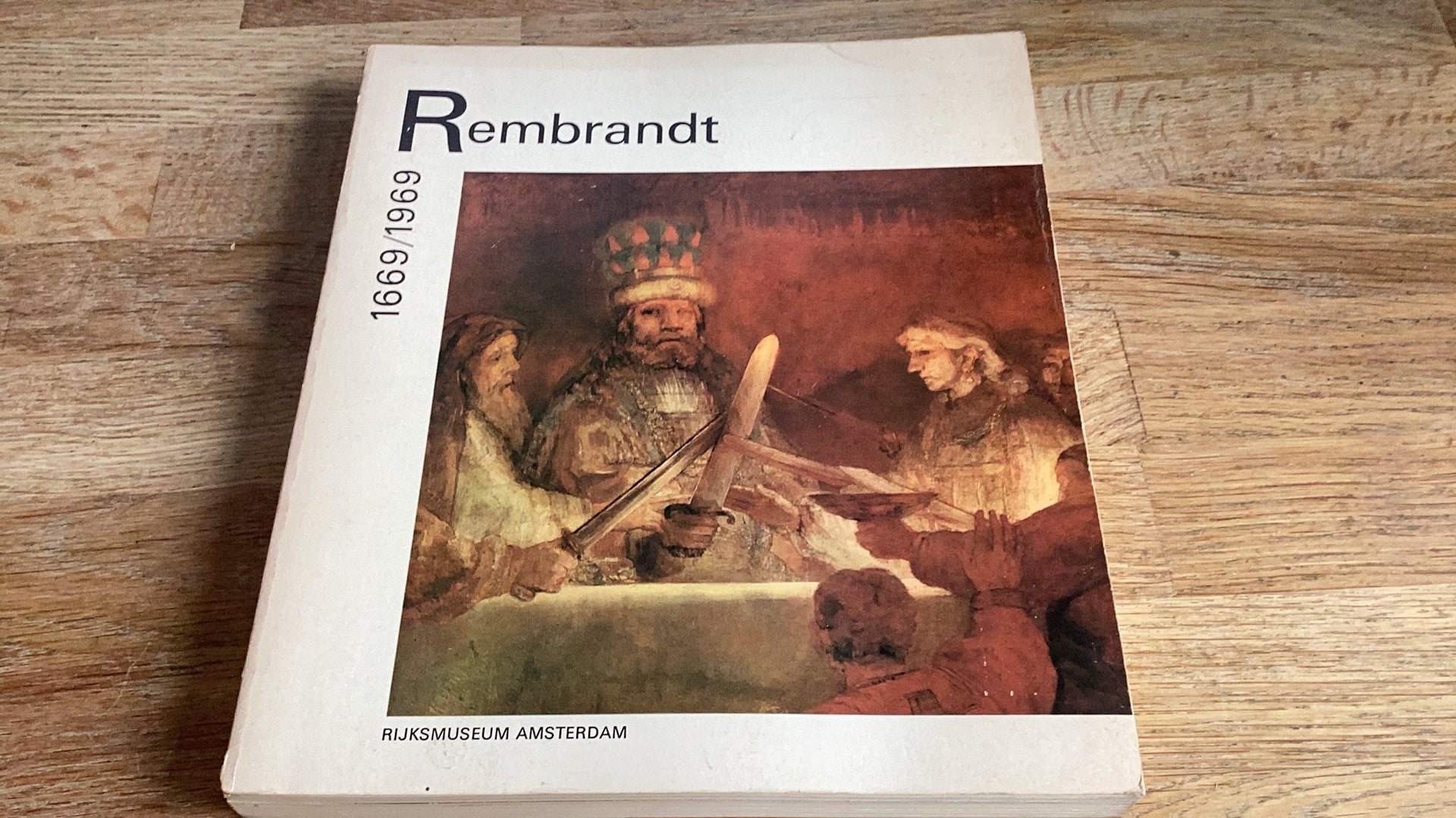 Rembrand 1669/1969 Rijksmuseum Amsterdam uit 1969., Ophalen of Verzenden, Gelezen, Schilder- en Tekenkunst