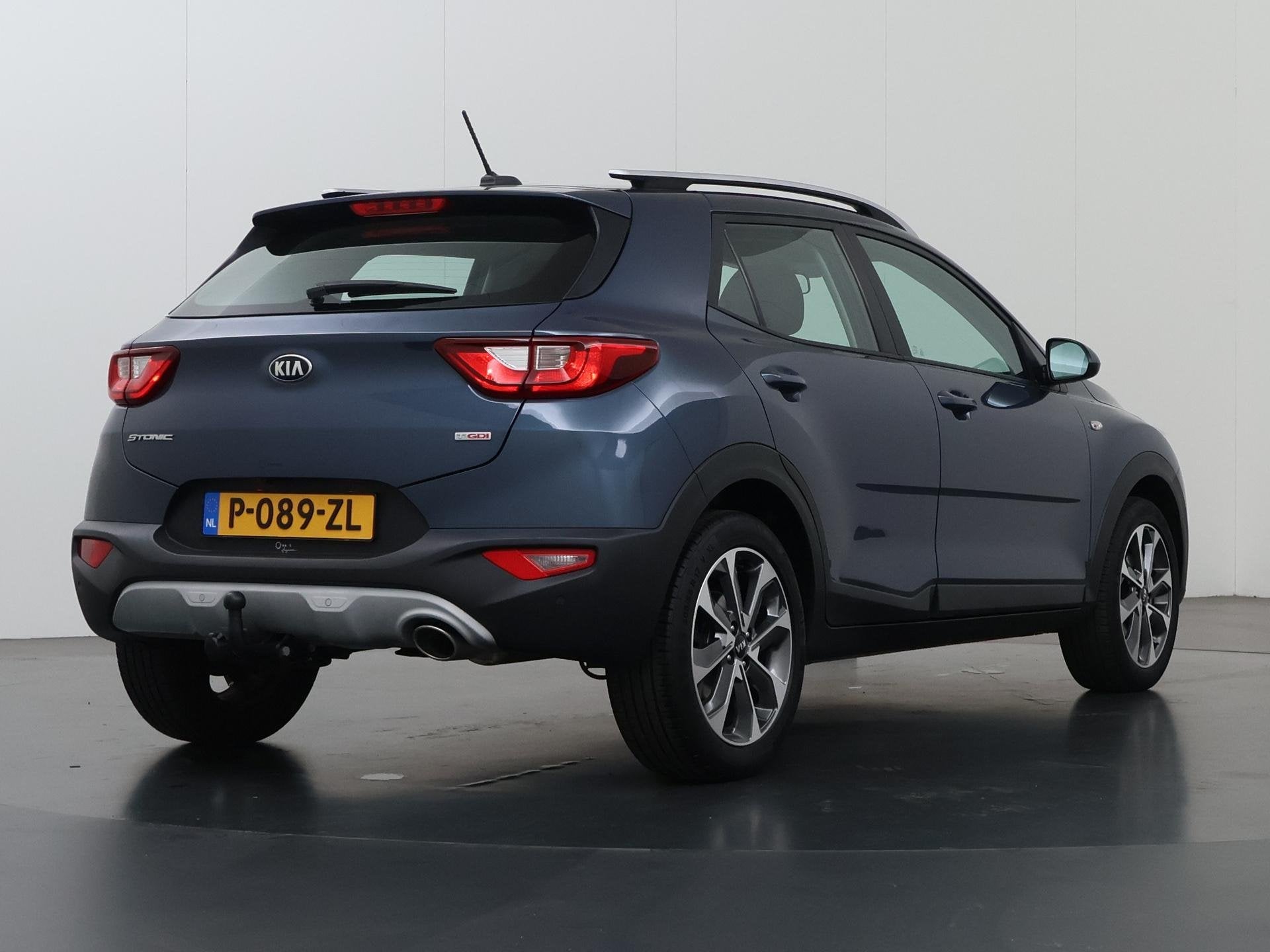 Kia Stonic 1.0 T-GDi Sports Edition | Trekhaak | Navigatie |, Auto's, Voorwielaandrijving, Gebruikt, Euro 6, Blauw