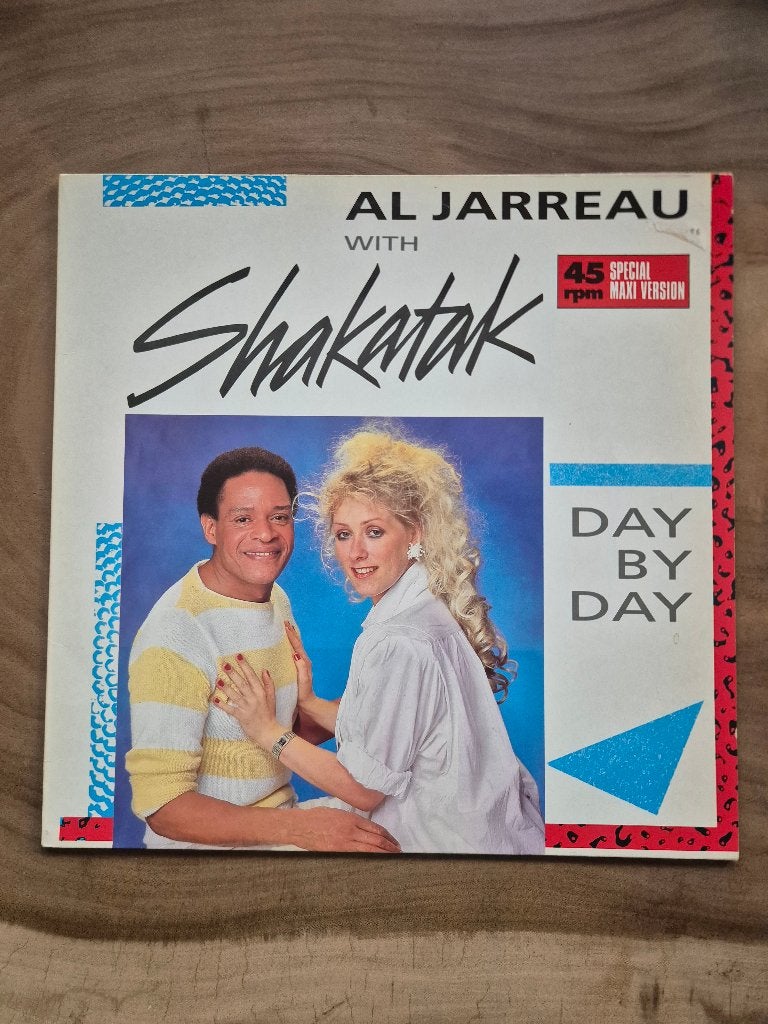 Al Jarreau with Shakatak - Day By Day - Vinyl - Maxi Single, Cd's en Dvd's, LP, Pop, Ophalen of Verzenden, Zo goed als nieuw