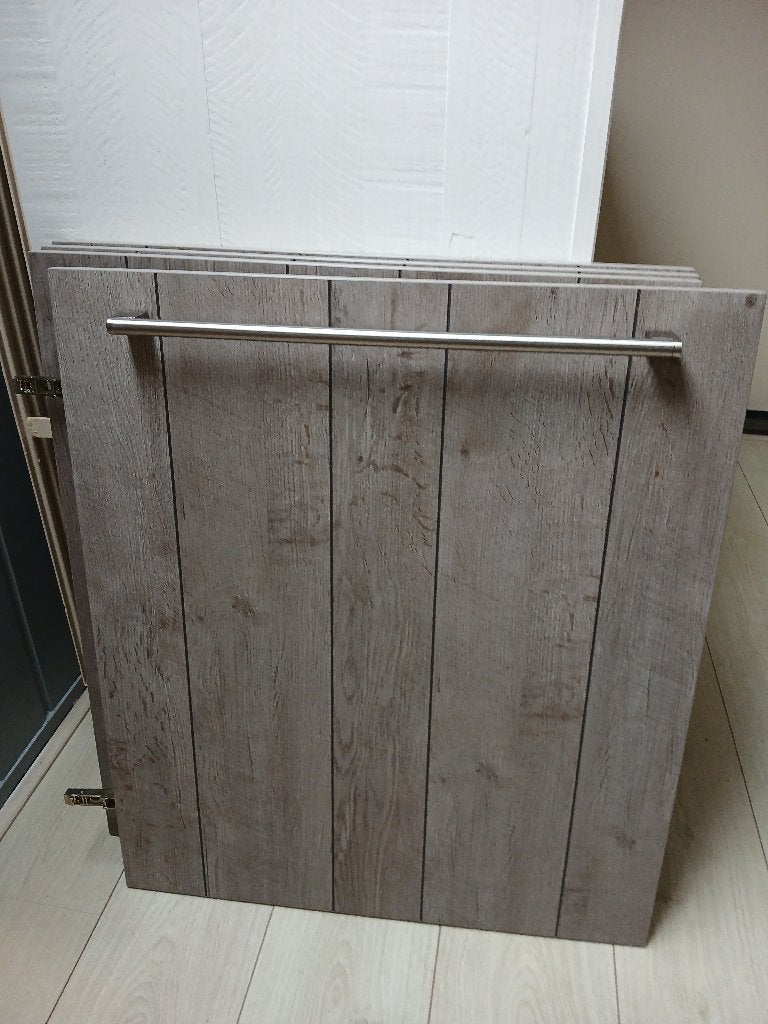 Keukendeur kastfrontjes, Ophalen, Bruin, Nieuw, 50 tot 100 cm