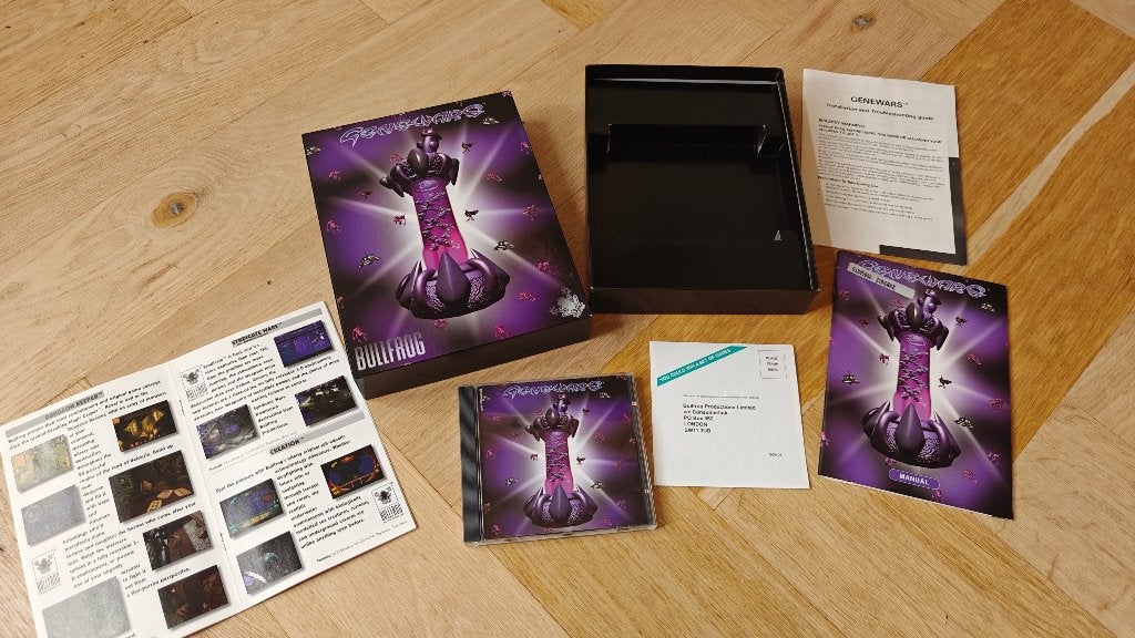 PC Big box Genewars (Bullfrog), Spelcomputers en Games, Games | Pc, 1 speler, Ophalen of Verzenden, Zo goed als nieuw, Vanaf 3 jaar