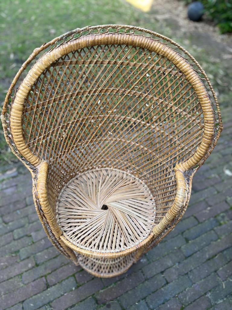 Vintage Pauwstoel kind, Kinderen en Baby's, Kinderkamer | Tafels en Stoelen, Ophalen, Zo goed als nieuw, Stoel(en)