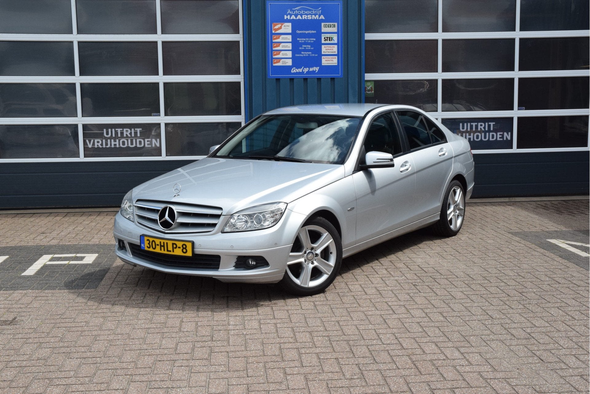 Mercedes-Benz C-Klasse 200 CDI BlueEFFICIENCY Business Class, Auto's, Gebruikt, Zwart, 4 cilinders, Bedrijf