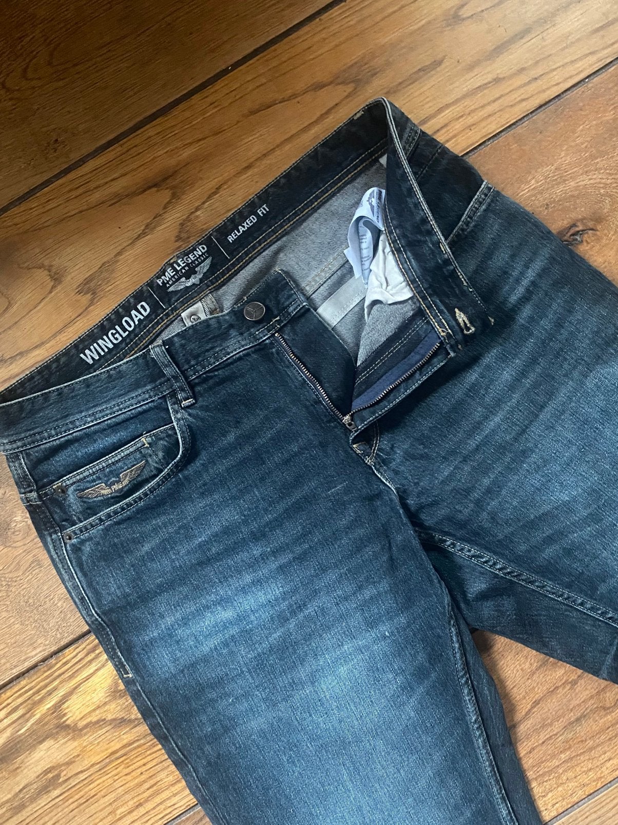 Pme legend Wingload spijkerbroek broek jeans 34/34, ., Zo goed als nieuw, ., W33 - W34 (confectie 48/50)