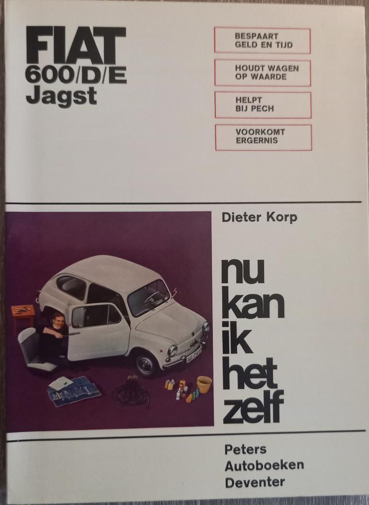 Vraagbaak Fiat 600 D/E / Jagst, Auto diversen, Handleidingen en Instructieboekjes, Ophalen of Verzenden