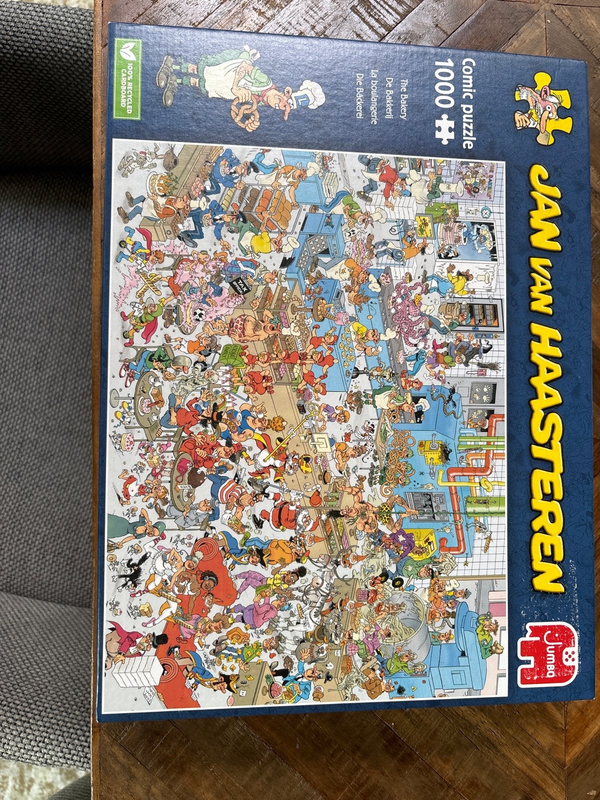 Jan van Haasteren Comic Puzzel - The Bakery - 1000 stukjes, Ophalen, 500 t/m 1500 stukjes, Zo goed als nieuw, Legpuzzel