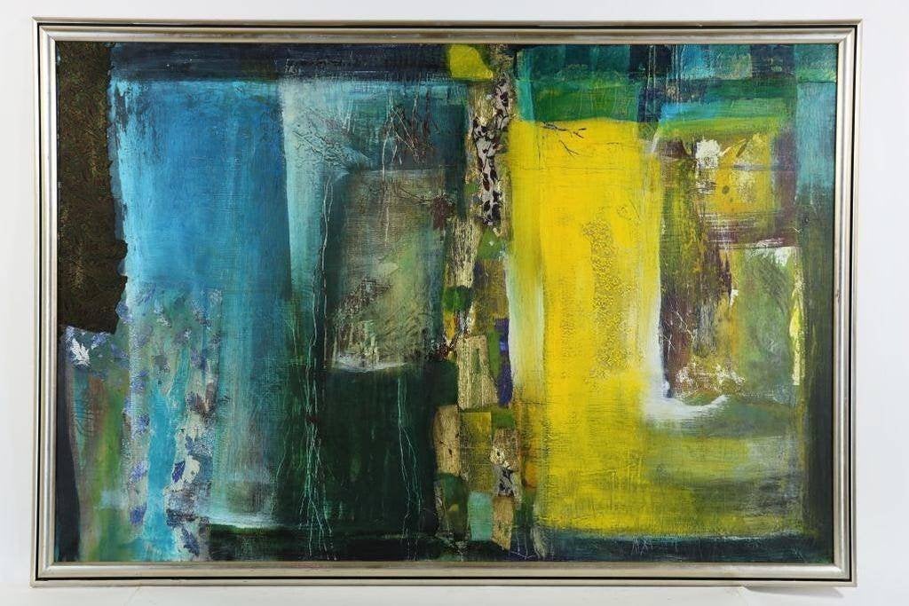 Schilderij Marianne Benko, Antiek en Kunst, Kunst | Schilderijen | Modern, Ophalen, Overige materialen, Olieverf, Abstract