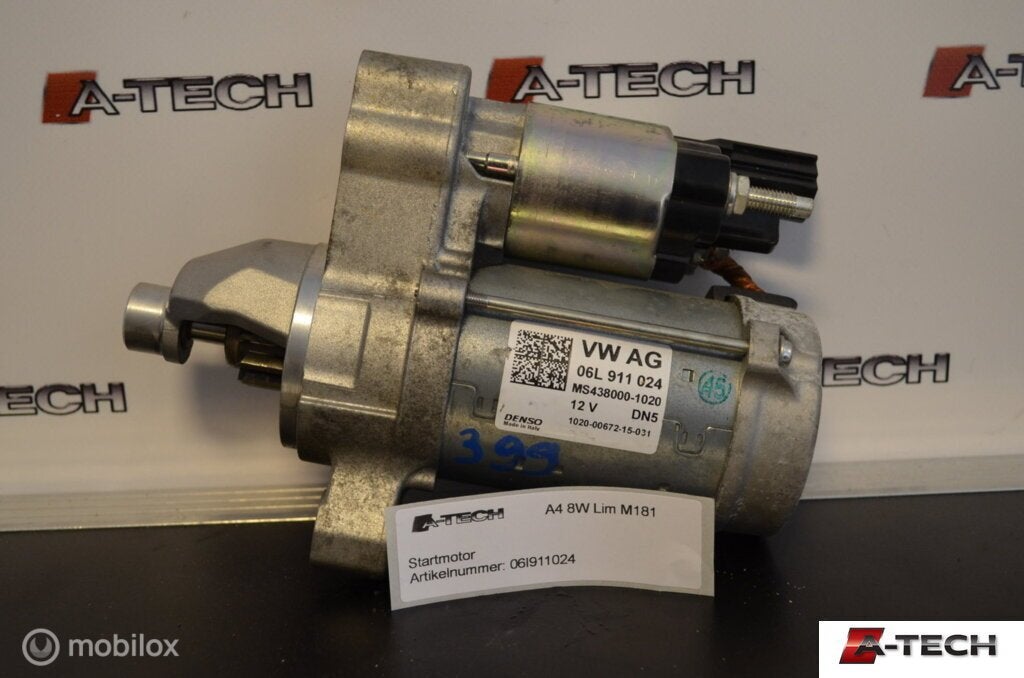 Startermotor Audi A4 B9 2.0 TFSI 06l911024, Auto-onderdelen, Audi, Gebruikt, Audi, Ophalen of Verzenden