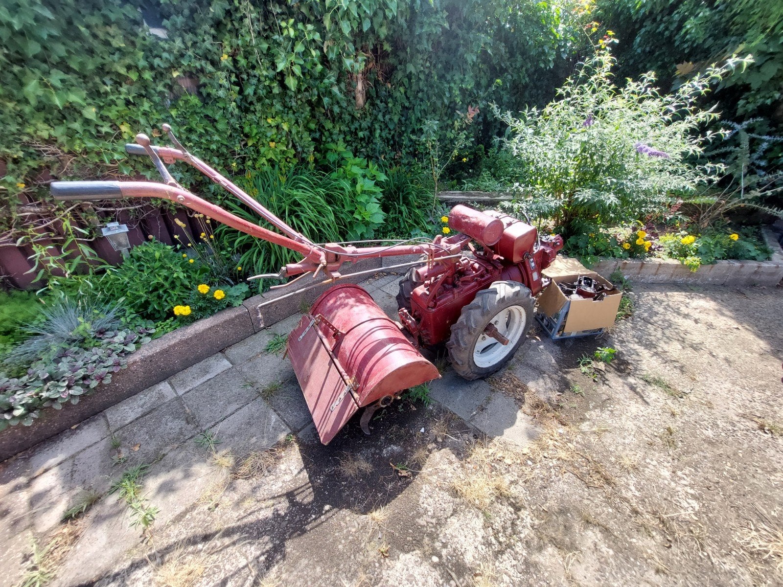 Tuinfrees, Ophalen, Gebruikt