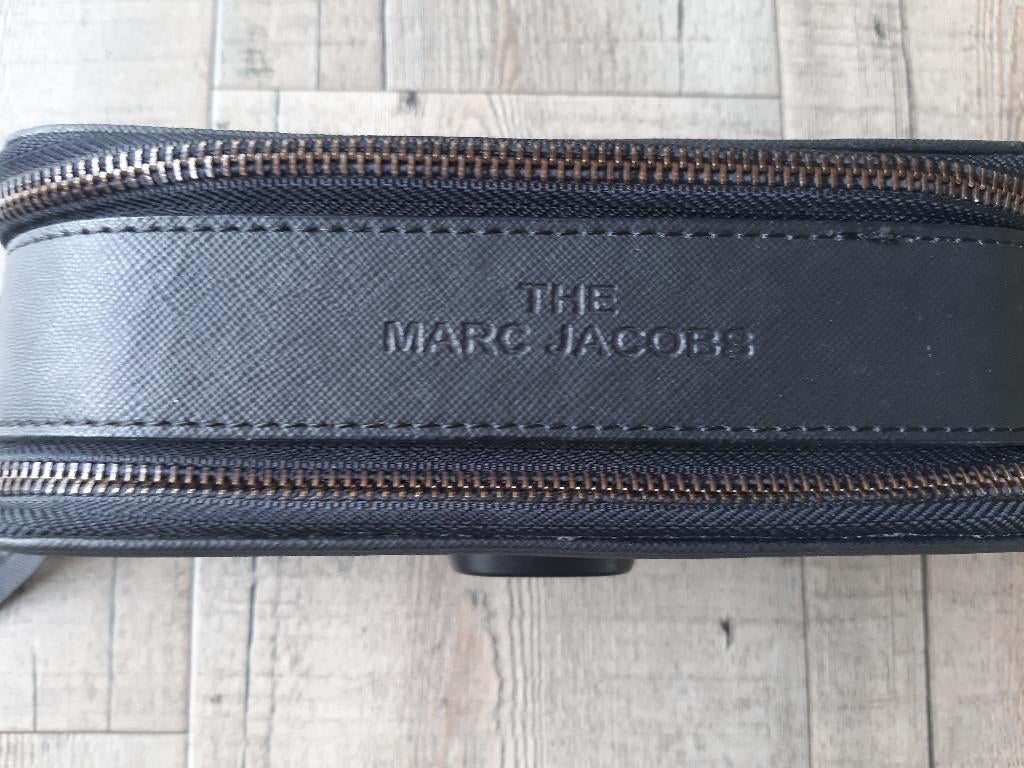 zwarte snapshot Marc Jacobs, Sieraden, Tassen en Uiterlijk, Tassen | Damestassen, Ophalen, Zo goed als nieuw, Zwart, Overige typen