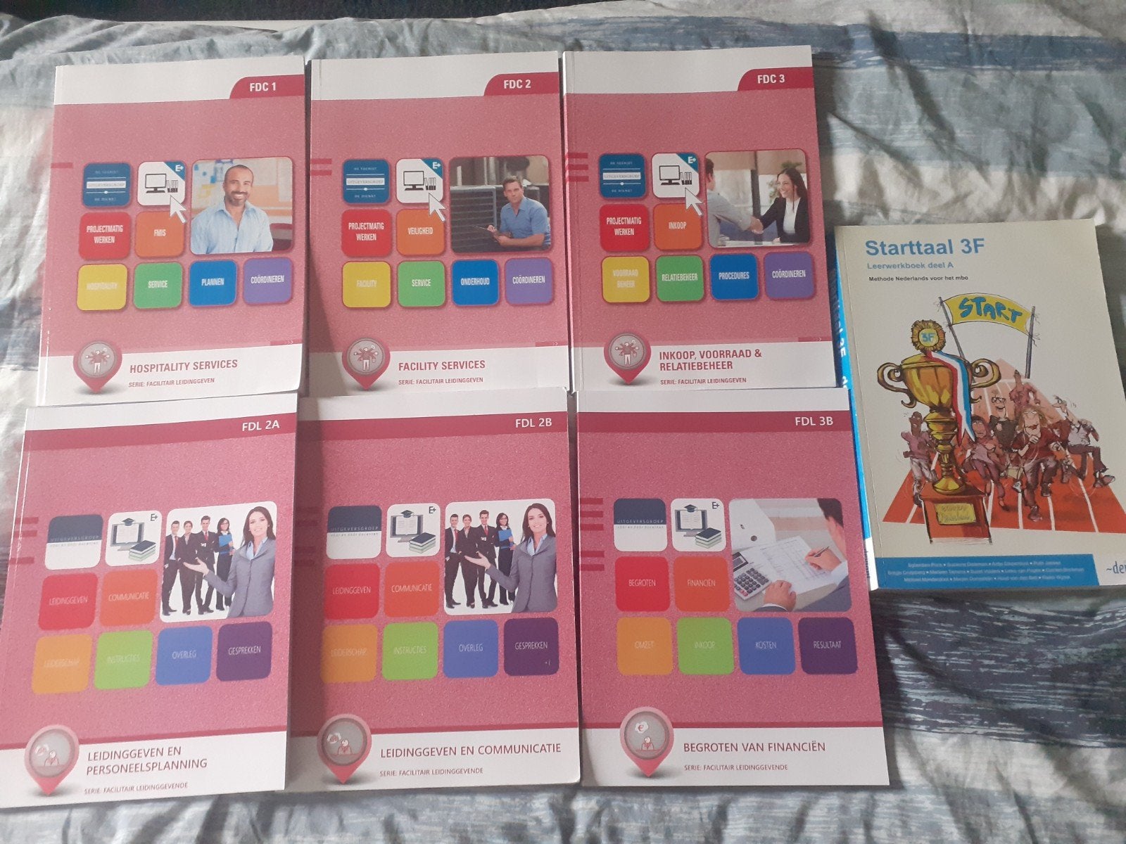 Studieboeken facilitair leidinggevende, Ophalen of Verzenden, Zo goed als nieuw, Overige niveaus