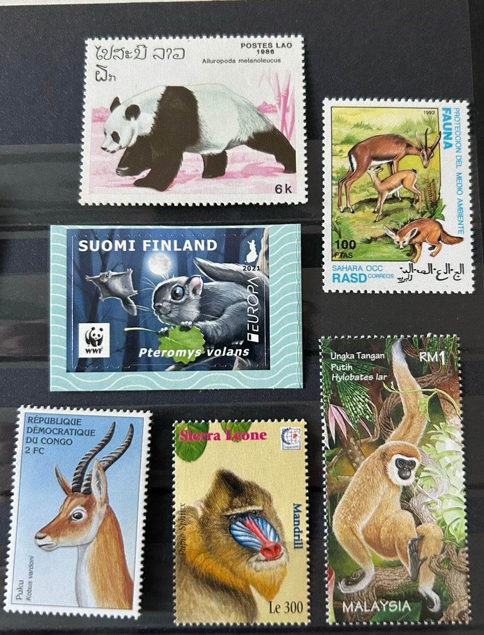 Dieren 1, Verzenden, Postfris, Dier of Natuur