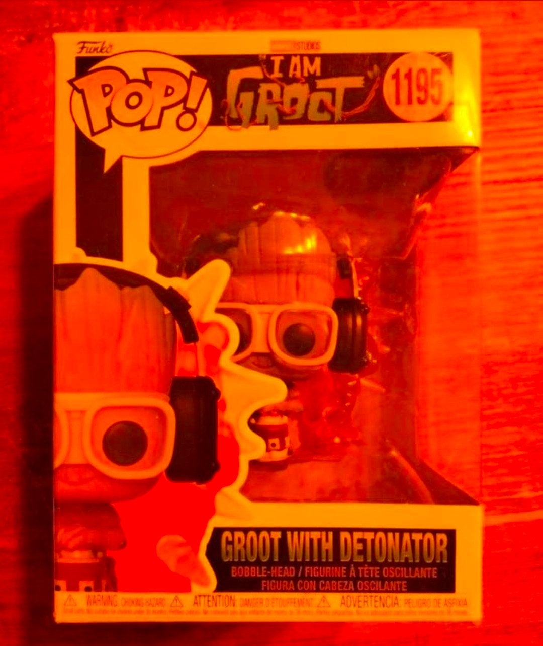 1195 Groot With Detonator Marvel I Am Groot Funko Pop, Verzenden, Nieuw