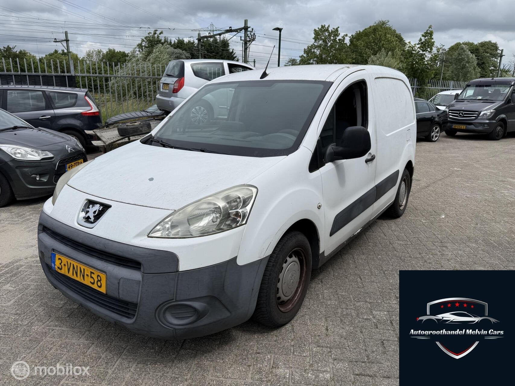 Peugeot Partner bestel 120 1.6 HDI L1 XR Profit Airco Export, Auto's, Stof, Gebruikt, 4 cilinders, Wit