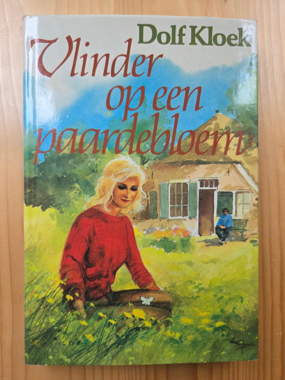 Dolf Kloek vlinder op een paardebloem roman, Boeken, Ophalen of Verzenden, Gelezen
