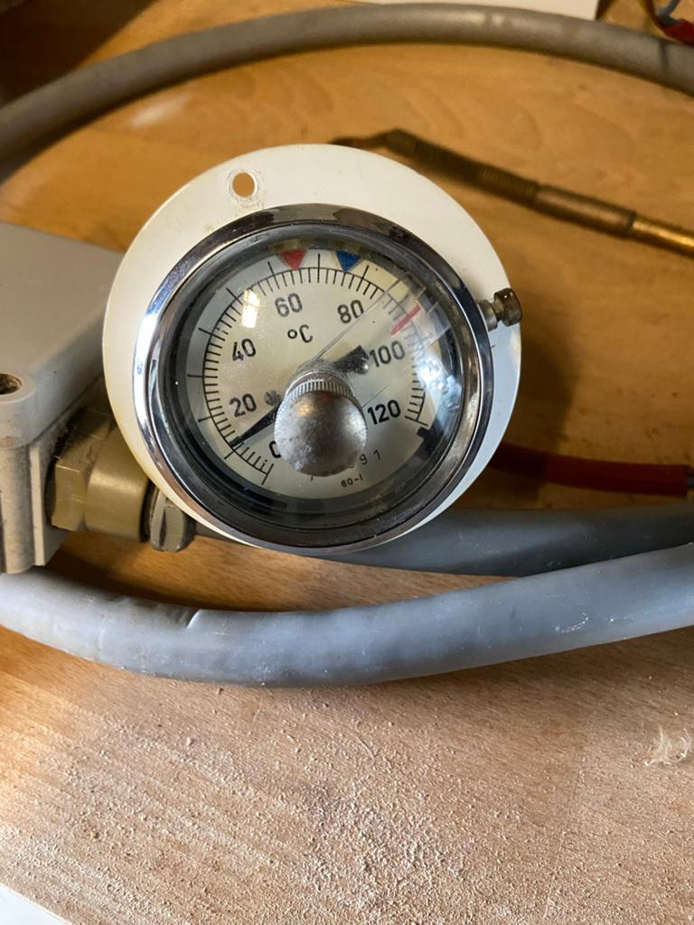 Finhsa Sauna Kachel 6000 Watt met Thermometer, Ophalen, Gebruikt, Fins of Traditioneel, Onderdelen