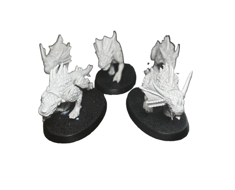 Warhammer Age of Sigmar Khorne Flesh Hounds, ., Warhammer, Ophalen of Verzenden, Zo goed als nieuw