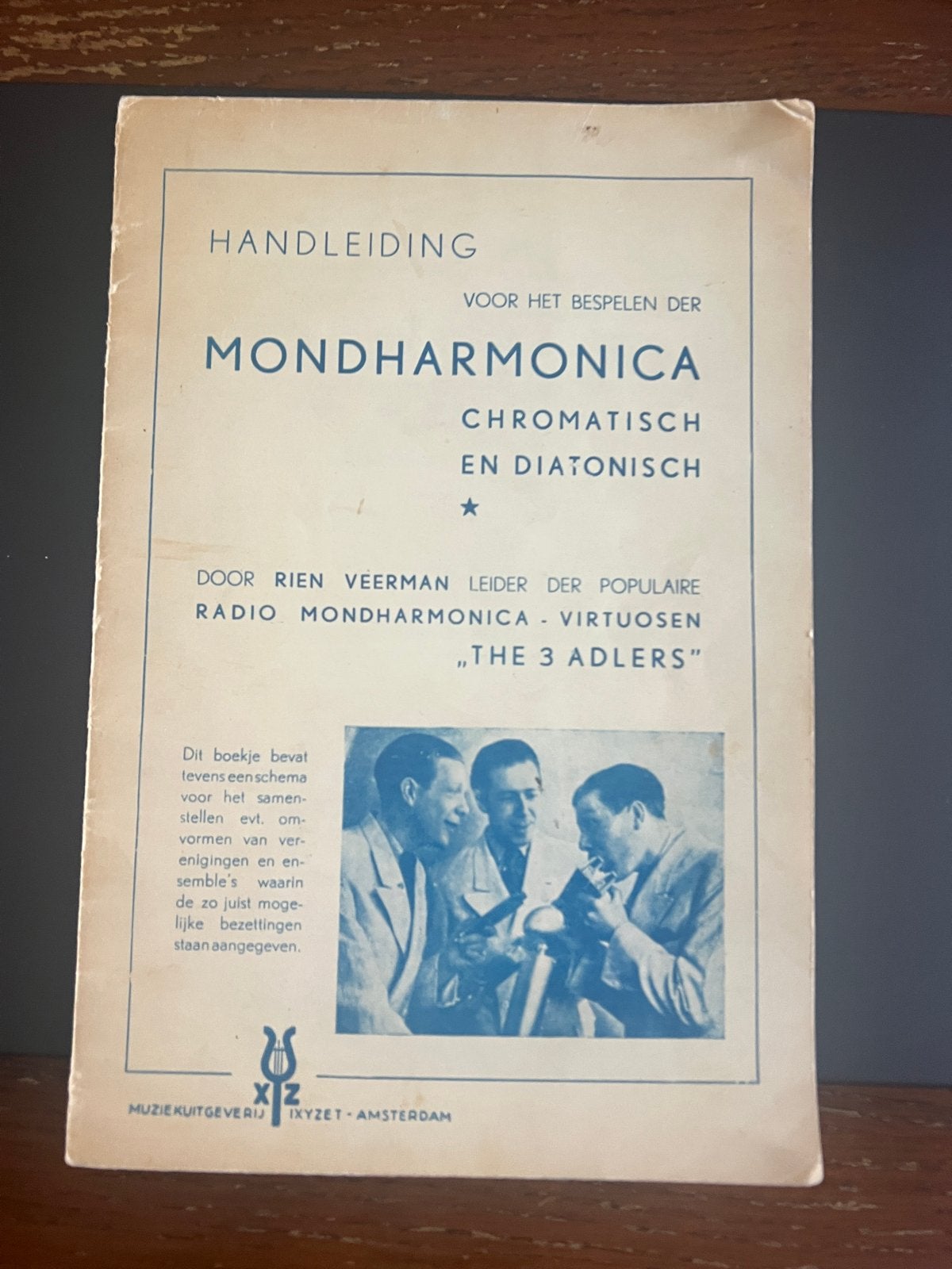 Handleiding voor het bespelen der Mondharmonica lesboek, Mondharmonica, Overige genres, Les of Cursus, Ophalen of Verzenden