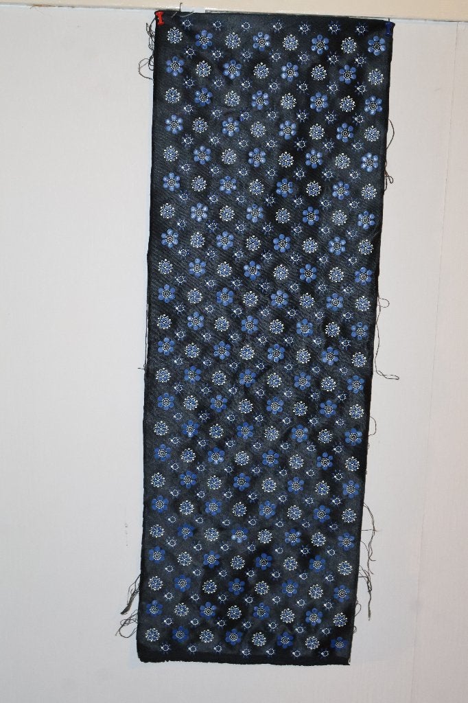 lap blauw / wit stipwerk, Staphorster klederdracht, Antiek en Kunst, Ophalen of Verzenden