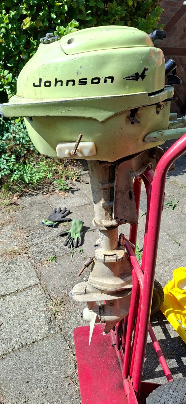 Buitenboordmotor Yamaha 5pk Tohatsu 5pk Johnson 3, Ophalen, Gebruikt, Motor en Techniek, Zeilboot of Motorboot