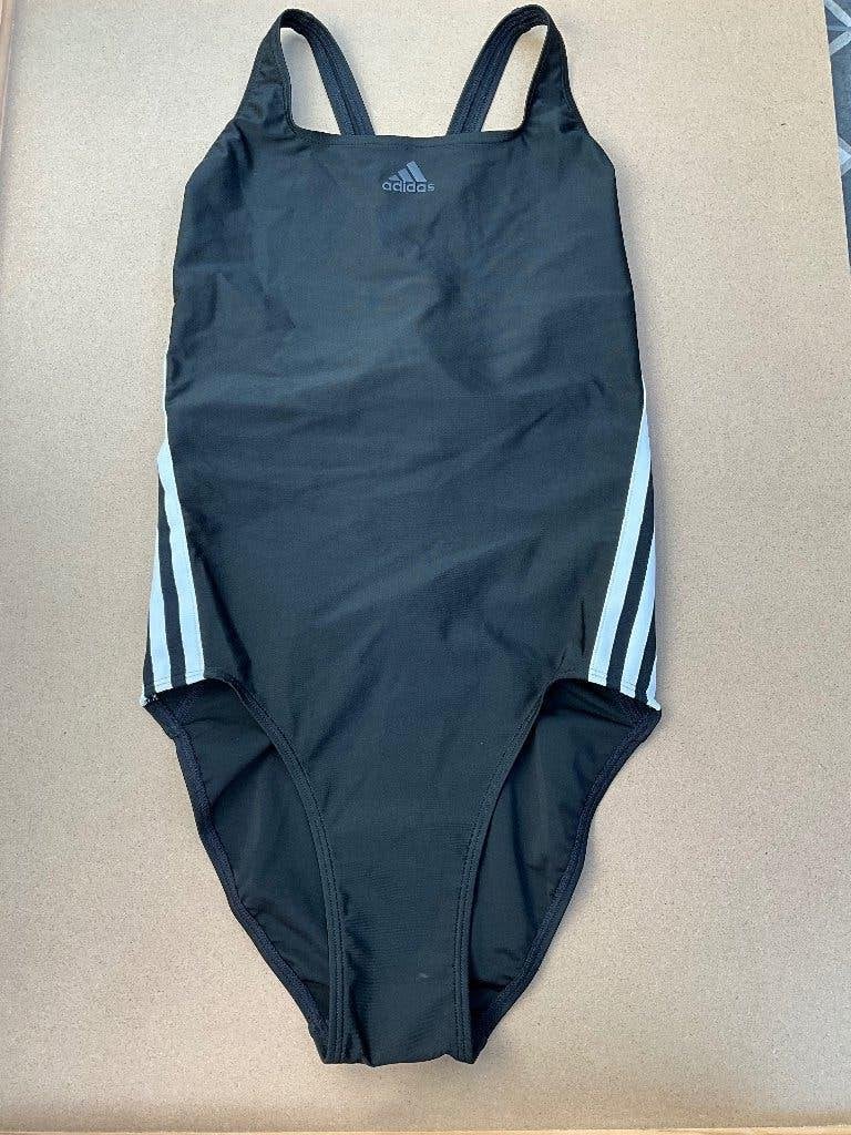 adidas Performance Infinitex 3-stripes zwart Maat 38, Zwart, Nieuw, Badpak, Ophalen of Verzenden