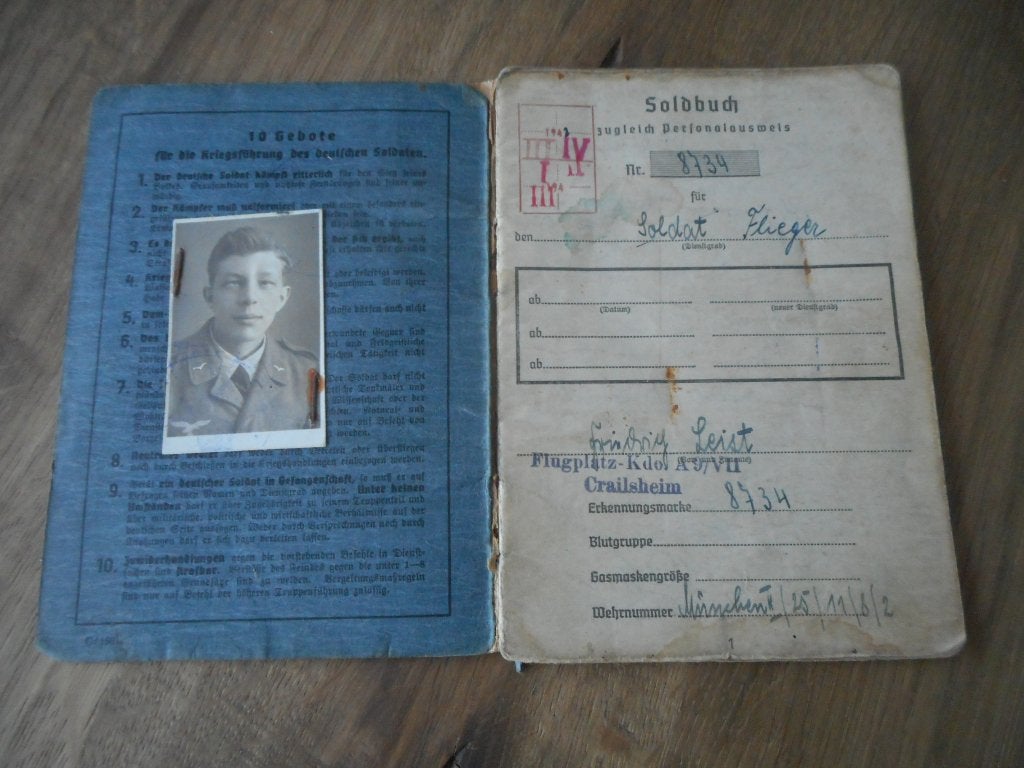 Duits Soldbuch LW, Verzamelen, Verzenden, Duitsland