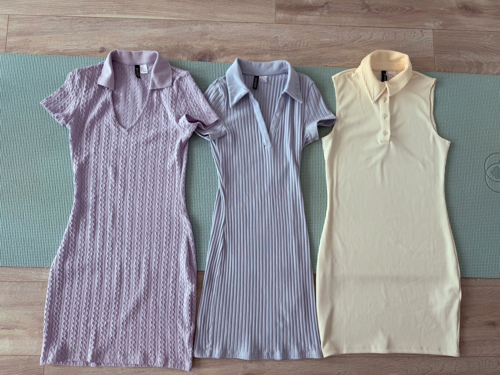 3 jurken H&M Divided maat S €12,50, Ophalen of Verzenden, Zo goed als nieuw, Maat 36 (S)